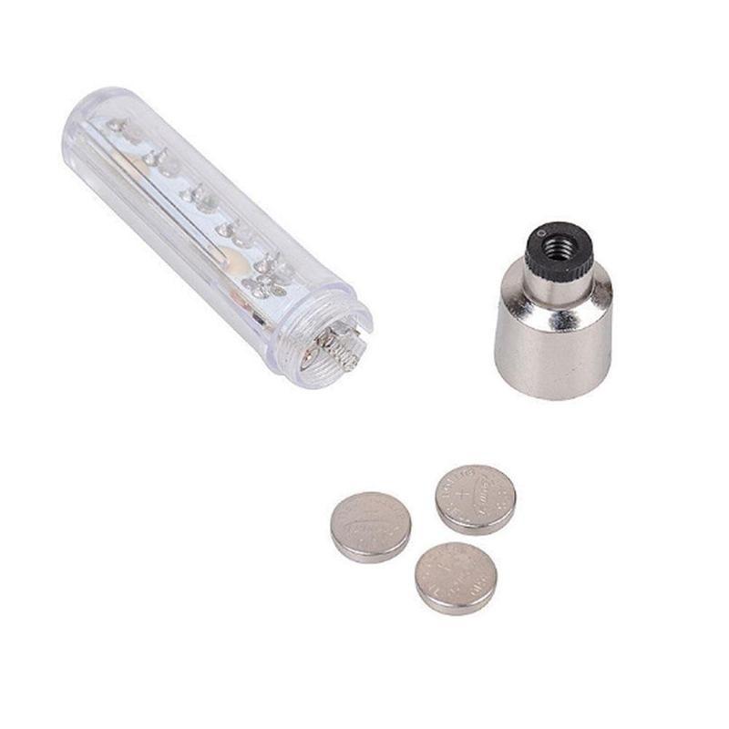 Mountain Bike Willow Leaf Lights Colorful Silicone Lights S-shaped Wind and Fire Wheel Outdoor Cycling Warning Light