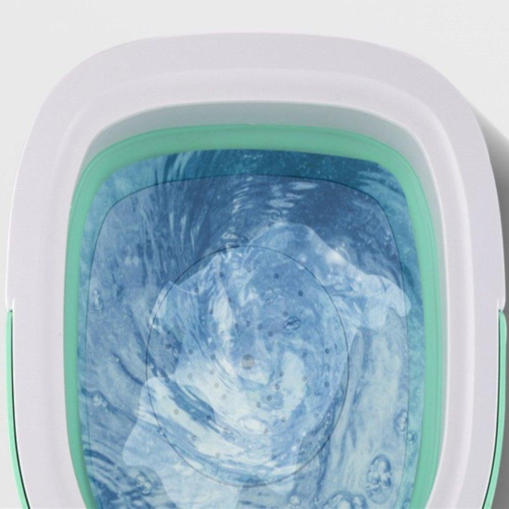 Portable Dehydration Ultrasoni Folding Clothes Washing Machine 220V Semi-automatic Laundry Underwear Cleaning Washing Machine