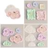 Storage Tray Plaster Silicone Mold DIY Jewelry Display Plate Epoxy Resin Mould Irregular Cloud Shape Cement Dish Making