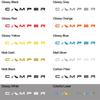 Camper Mountain Car Sticker Decal 4x4 Offroad for Van Caravan Truck Taxi Camping Rv Cargo Motorhome Vinyl Decor Auto Accessories