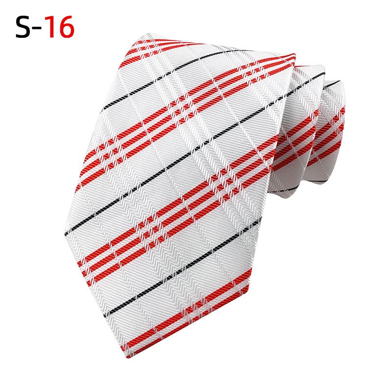 Мужской галстук из полиэфирного шелка, серия «Шотландская клетка», 2025 г.