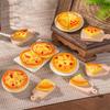 5/10PCS Pizza Food Miniature Models Ornaments Decor Simulation DIY Resin Accessories