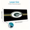 Green Bay Packers Tryck Kudde Halkfri Laptop Surfplatta Stor Musmatta XXL Mat Mini PC Spelmatta Med Låst kant