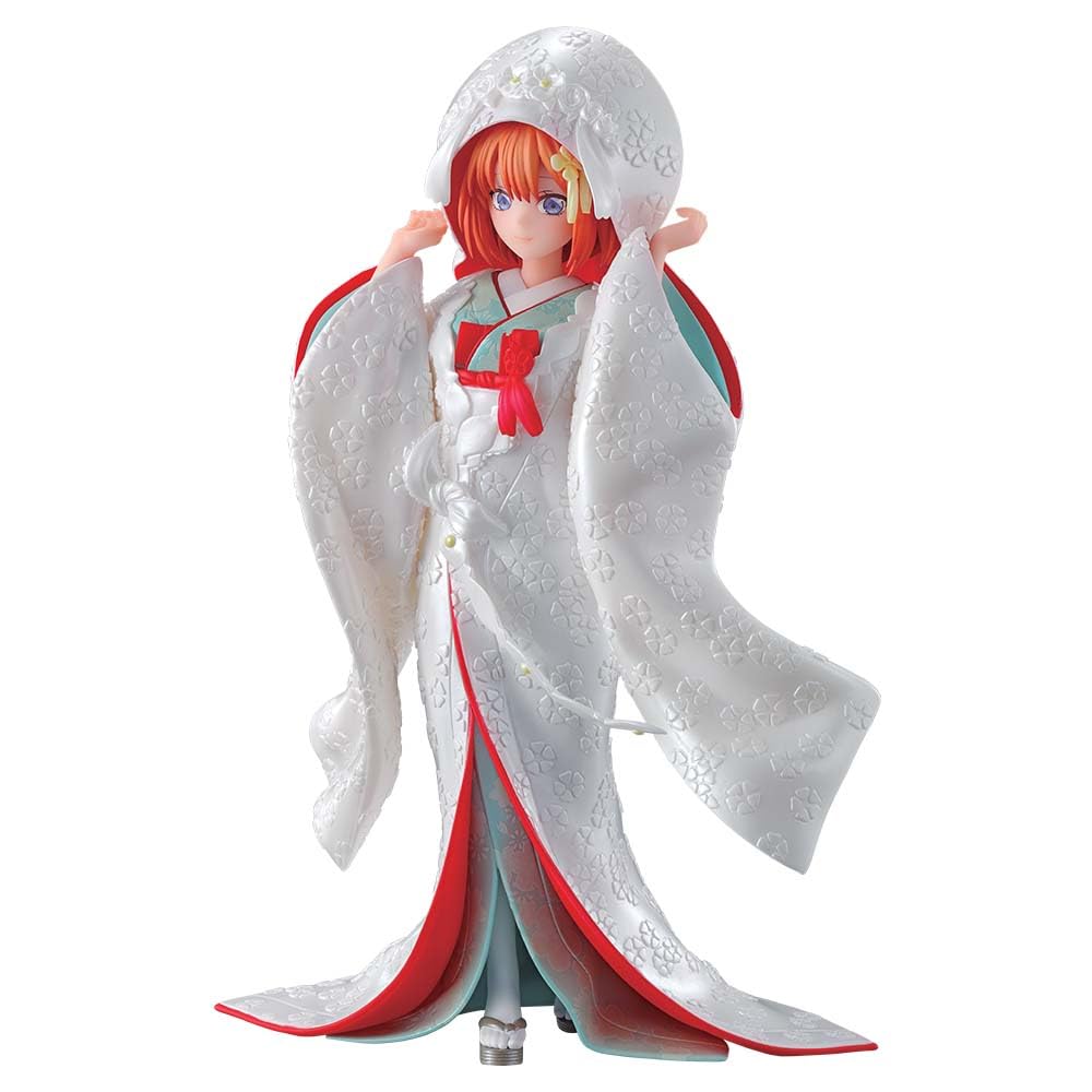 

Ichiban Kuji The Quintessential Quintuplets Blessing of the Departure D Prize Nakano Yotsuba White Kimono Figure