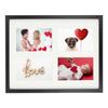 Wall Photo Frame Multi-Frame Gallery Collage 28X35 Cm. On 4 Photos 10X15 Cm. Black Bd Art