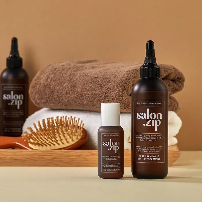 Salon House Scalp Renewing Water Treatment (Scalp Shampoo 50g + Intensive Treatment 50ml included)