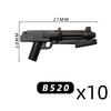 Blocchi da Costruzione Armi da Guerra Militari Medievali Accessori Personaggi Film Pistola Ascia Casco Cappello Zaino Corazza Gilet Mini Giocattolo Regalo K024