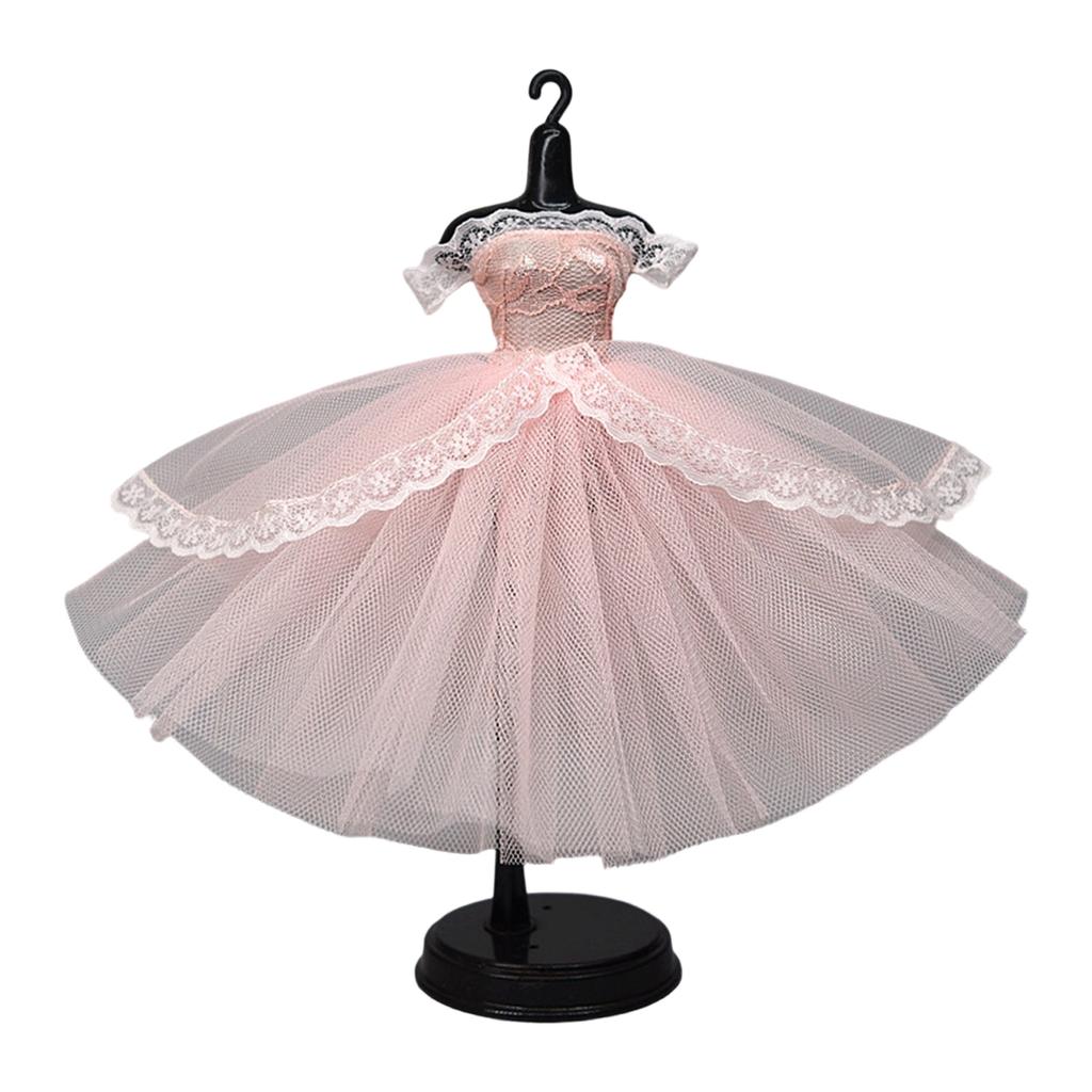 1/6 Scale Doll Wardrobe Formal Occasion Dress Fabric Doll Ball Gowns For Ball Joint Doll Display Outfit Doll Accessories