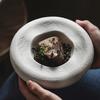 Ceramic Frosted Irregular Fruit Bowl Rice Bowl Restaurant Hotel Dessert Bowl Western Steak Plate Salad Plate Kitchen Tableware