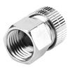 G1/4 Copper Chromeplated Single Sprayer Head Spray Misting Nozzle for Farmland Fruit TreeStraight