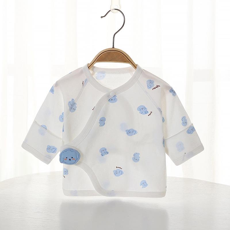 Pijama Nou-născut din Bumbac Pur Ultra-Subțire, Costum Călugăr pentru Bebi pentru Vară