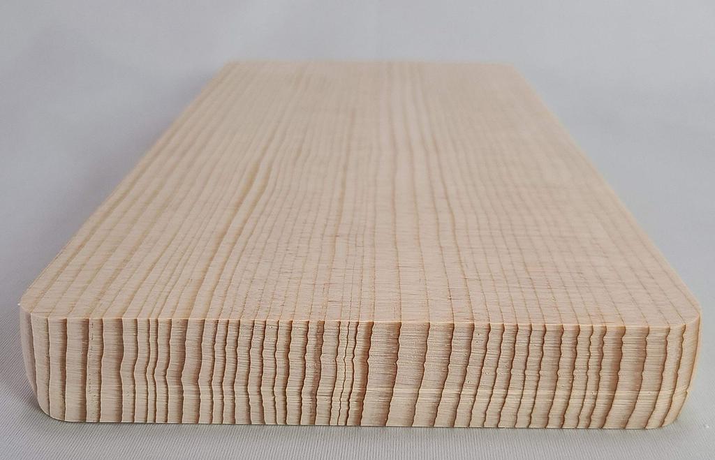 Umezawa Single Wooden Cutting Board Ajiwai 33 Made In Japan 001337 Natural