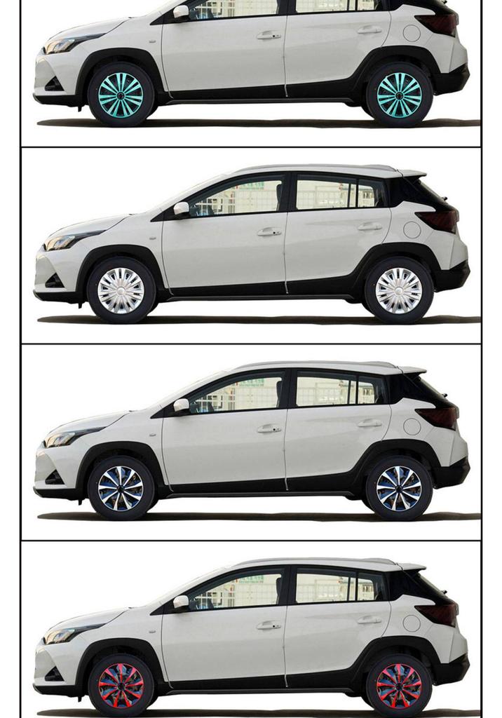 15" Plastic Wheel Hub Cap for Toyota Vios, Yaris L, and Corolla Sedan
