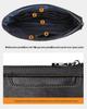 Men's Cross-Border Fashion Zipper Clutch: Large Capacity, Textured Handbag for Business & Portability.