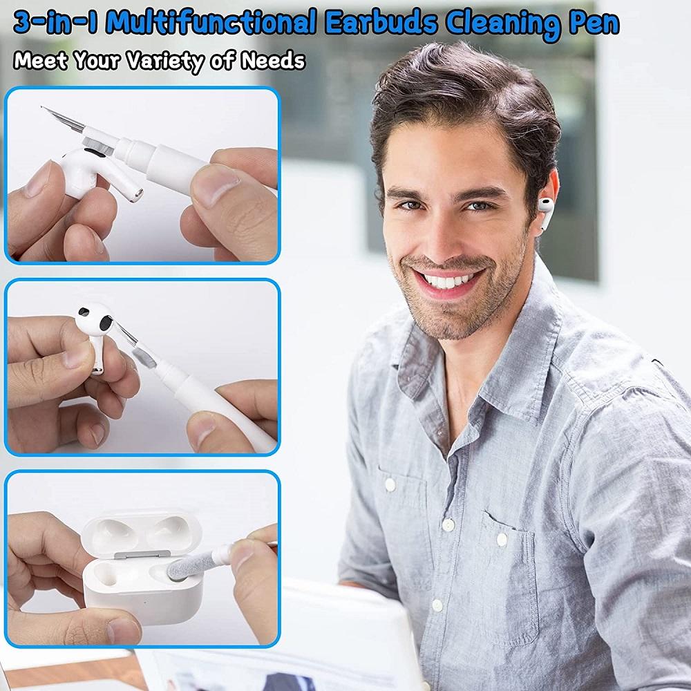 Čisticí sada Bluetooth sluchátek pro Airpods Pro 1 2 3 Pouzdro na sluchátka Čisticí nástroje Pen Bursh pro Samsung Xiaomi Airdots Huawei