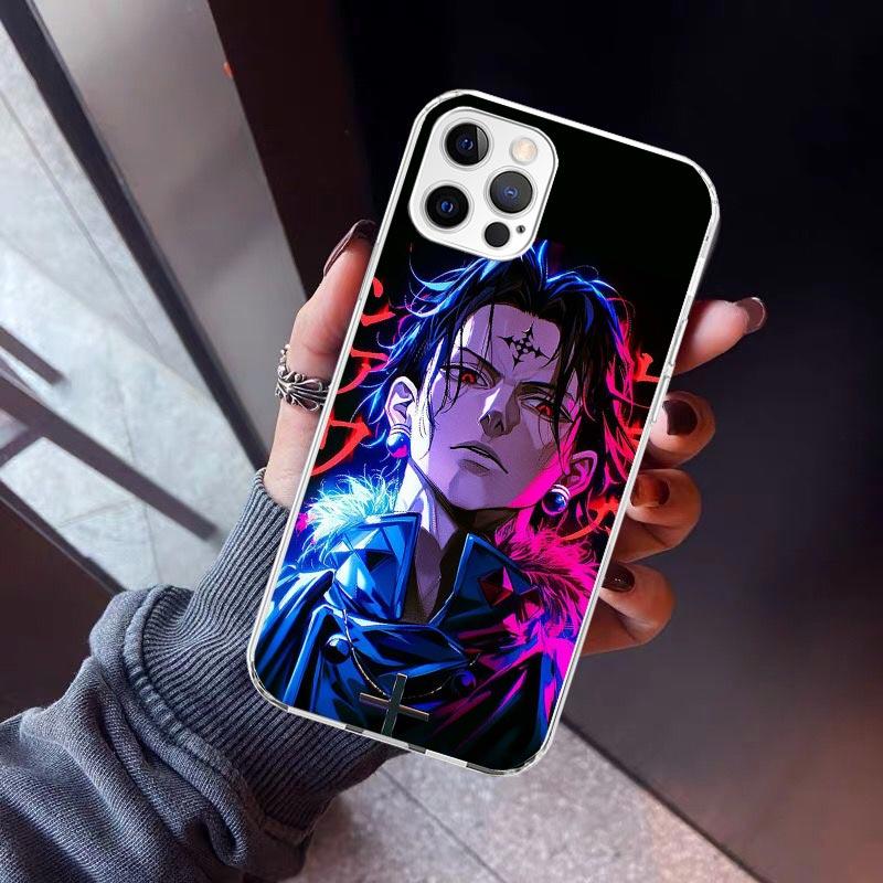 Huner X-Hunters Chrollo Shizuku Phone Case For iPhone 17 Air 16 15 Pro Max 14 Plus 13 Mini 12 11 Cover 7 8 SE Silicone Shell Pri