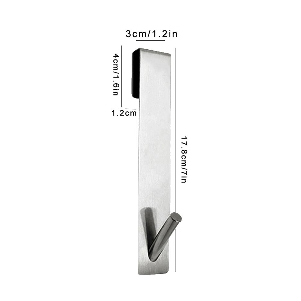 Multi-Purpose Door Hooks Free Punching Frameless Robe Hooks Towel Rack Storage Hanger Shower Hook