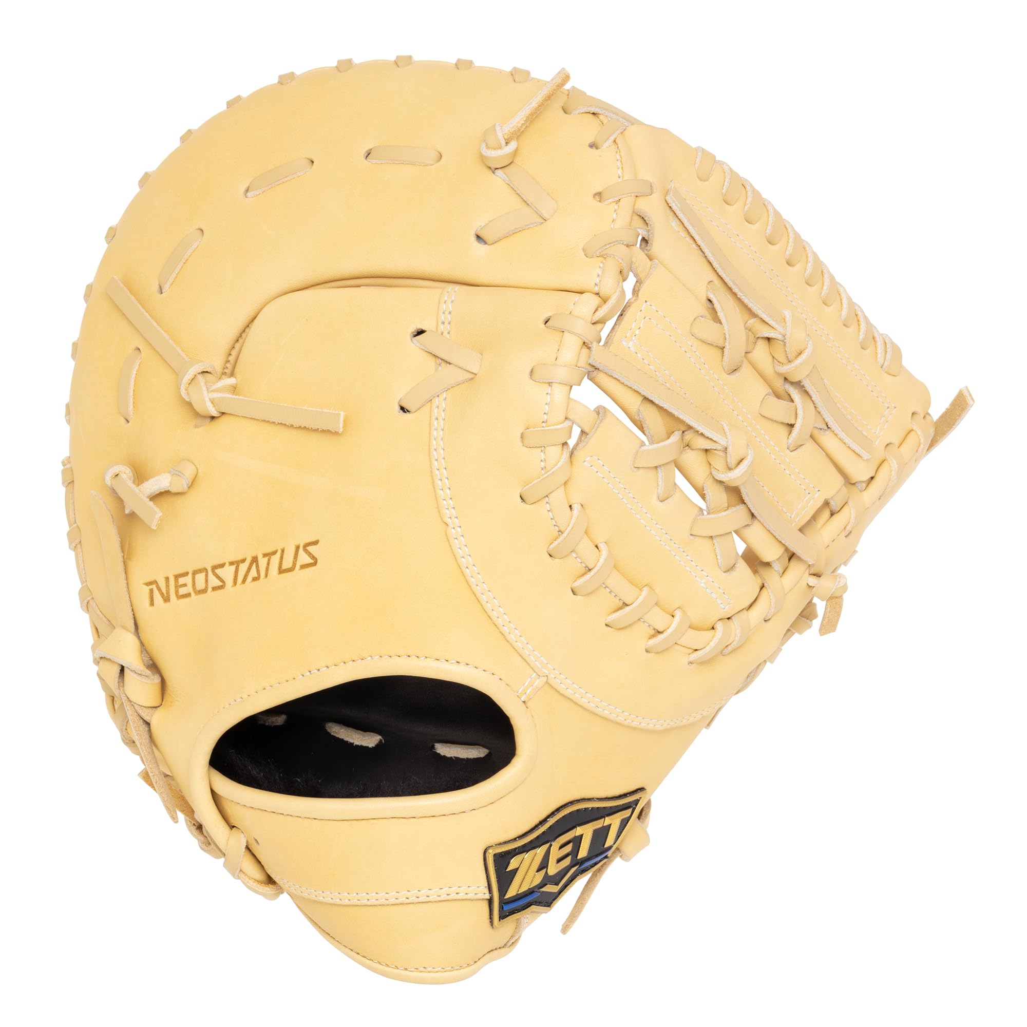 ZETT Neo Status First Pastel BRF362613 Бейсбольная перчатка для первого игрока, для правши, коричневая,