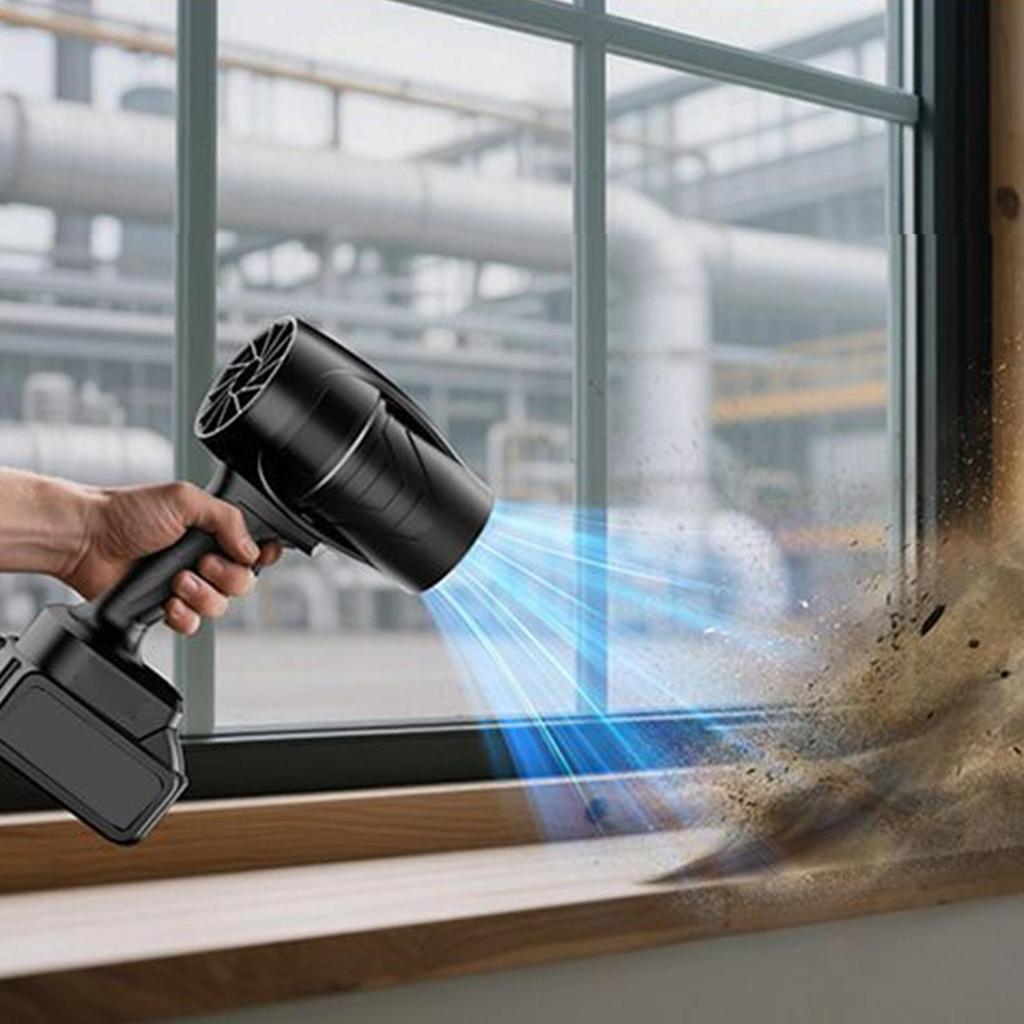 Leaf Blower Cordless Snow Dust Cleaning Blower Backyard Dust Cleaner For Outdoor Apartment Backyard Garden Commercial Patio