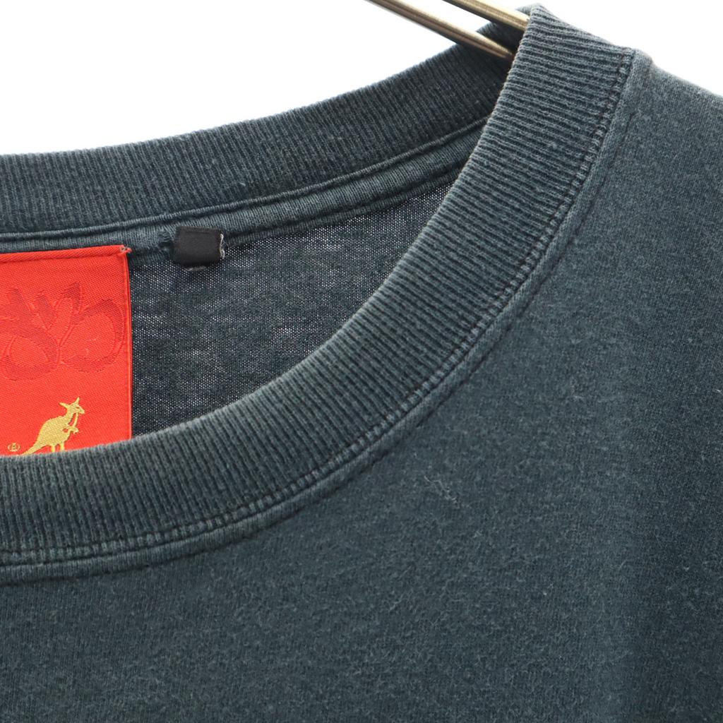 KANGOL Hecho en Japón Camiseta de manga corta XXL carbón Biggs para hombre Usado