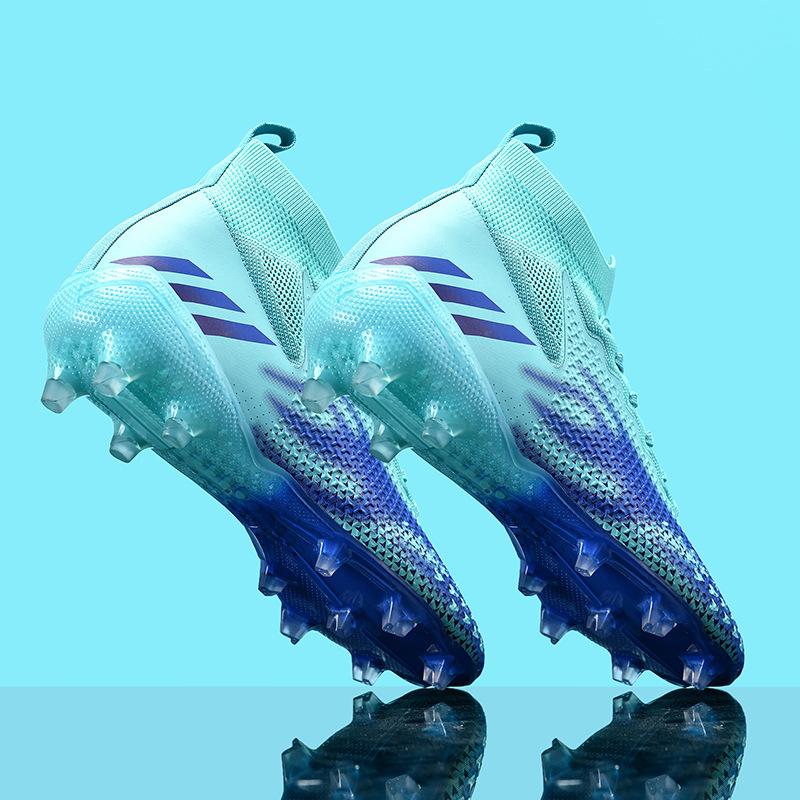 High Top Football Shoes for Men 2023 Autumn Long Nail and Broken Nail Shoes Specifically Designed for Boys' Training Children's Football Shoes