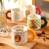 Nordischer Bär Milch Retro Tasse Niedlich Kreatives Geschenk Kaffee Keramiktasse Geschenk Tasse