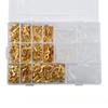 1000 STÜCKE Gold, Kaltgepresst Stecker 2,8/4 8/6,3mm Ring Terminal Block Anschluss
