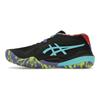 Asics Gel Resolution X Padel LE Schwarz Energy Aqua Herren Sneaker 1041A503-002