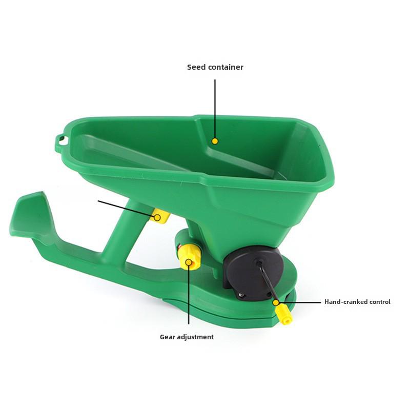 Handheld Garden Seed Spreader for Soybeans and Corn