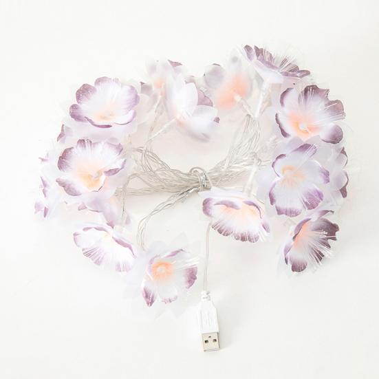 

Праздничная гирлянда, очень длинная, декоративная, энергосберегающая, привлекательная, цветочная, праздничная, украшение для дома, товары для дома