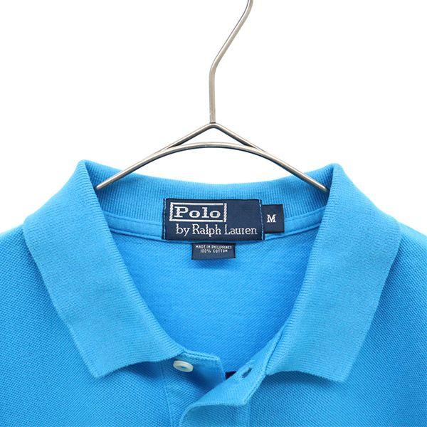 Unused Polo by Ralph Lauren Short Sleeve Polo Shirt M Blue Fawn Men's Used