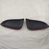 Matte Black Rearview Mirror Cover Trim For 2015- Toyota Hilux Revo