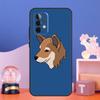 Animal Cartoon Akita Dog Case For Samsung Galaxy A17 A06 A16 A26 A36 A56 A55 A35 A15 A32 A52 A13 A33 A53 A14 A34 A54