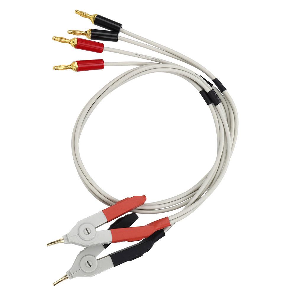 

4 Terminal Electronics Test Digital Bridge Test Clip Low Resistance Testing Clip Cable