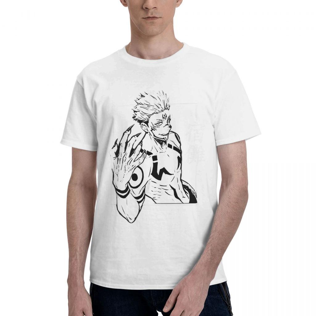 Unisex Ryomen Sukuna Graphic 100 Cotton Casual Breathable Confortable Anime Mens Clothing Deals Funny Gifts
