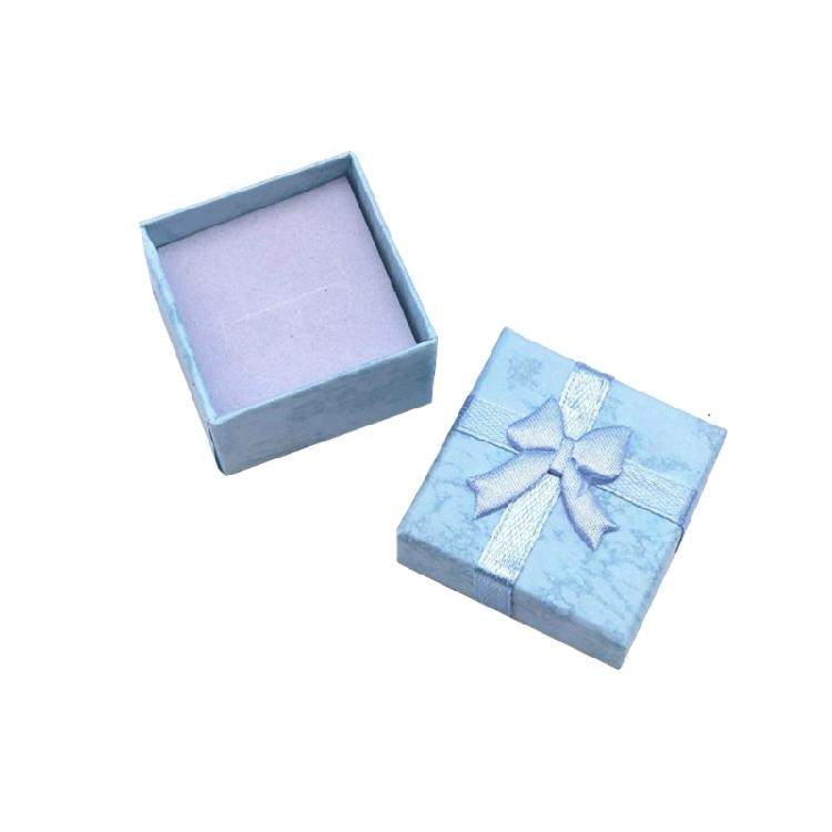 30pcs Jewelry Gifts Boxes Small Cardboard Box Organizers with Lid and Bowknot for Rings Earrings Necklaces Pendants