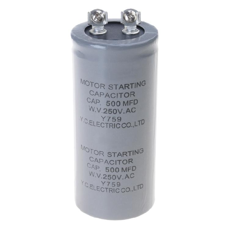 CD60 125V/250V 50UF-1200UF Motor Start Capacitor for Air Conditioning Units and Fans High Temperature Resistance