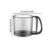 1/2/3pcs Semi-Automatic Flour Sifter Transparent With Hand Press Design Kitchen Filter Screen Flour Sieve Non-Stick Baking Tools
