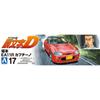Aoshima Bunka Kyozai Initial D 17 Sakamoto EA11R Cappuccino Scale Plastic Model Molded in Color No. 1/24 Kit,