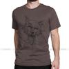 Beastars Legosi Anime T Shirts For Men Humor T Shirts Crewneck Animals Manga Tee Shirt