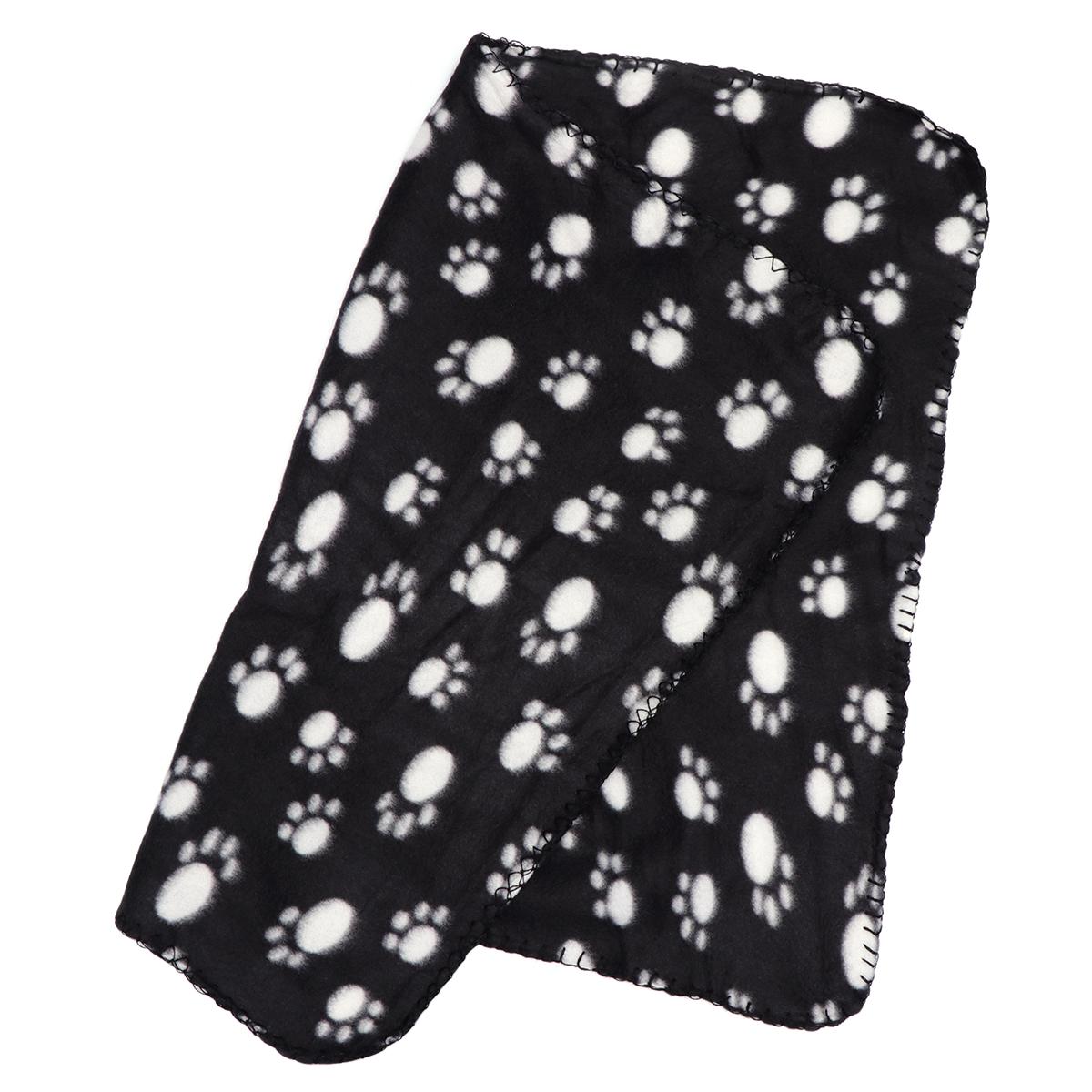 

60x70cm Ultra-Soft Pet Blanket Double-Sided Fleece for Dogs Cats Animals Cozy Warm Bed Mat All Season Comfortable Use