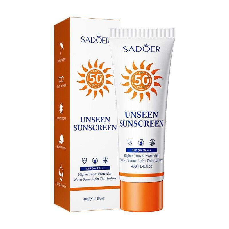 1Pc SPF50 PA+++ Whitening Sunscreen Pure Sun Protection UV Block Refreshing Non Greasy Isolation 1