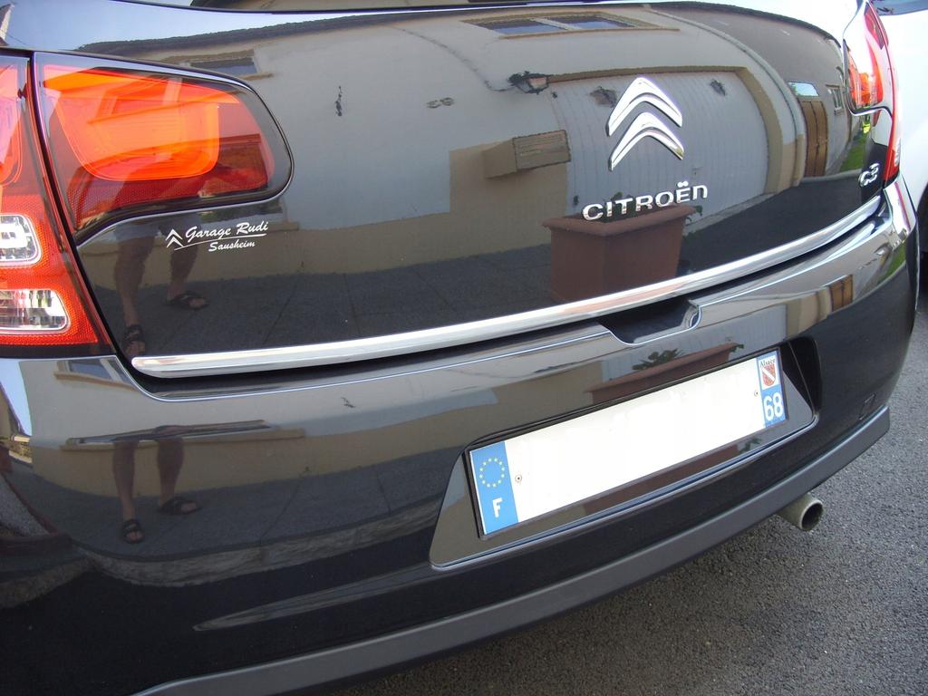 Citroen C3 II 08- CHROME STRIP On the Hatch