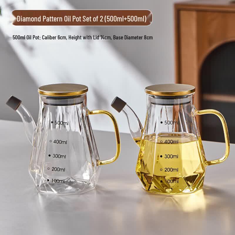 

Glass Oil and Vinegar Dispenser Set