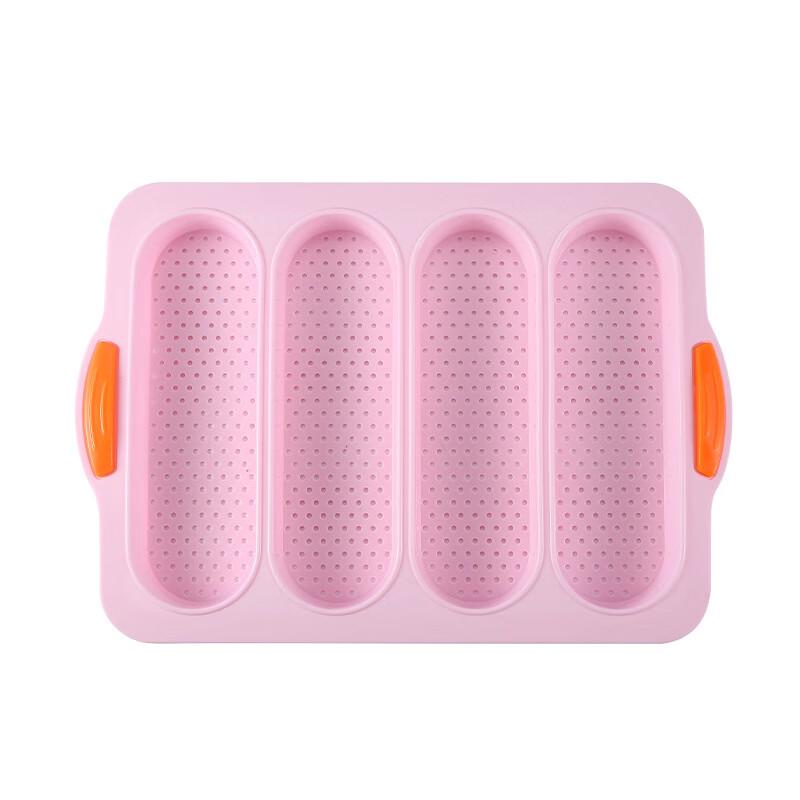 Silicone 4-Slot Baguette Baking Mold