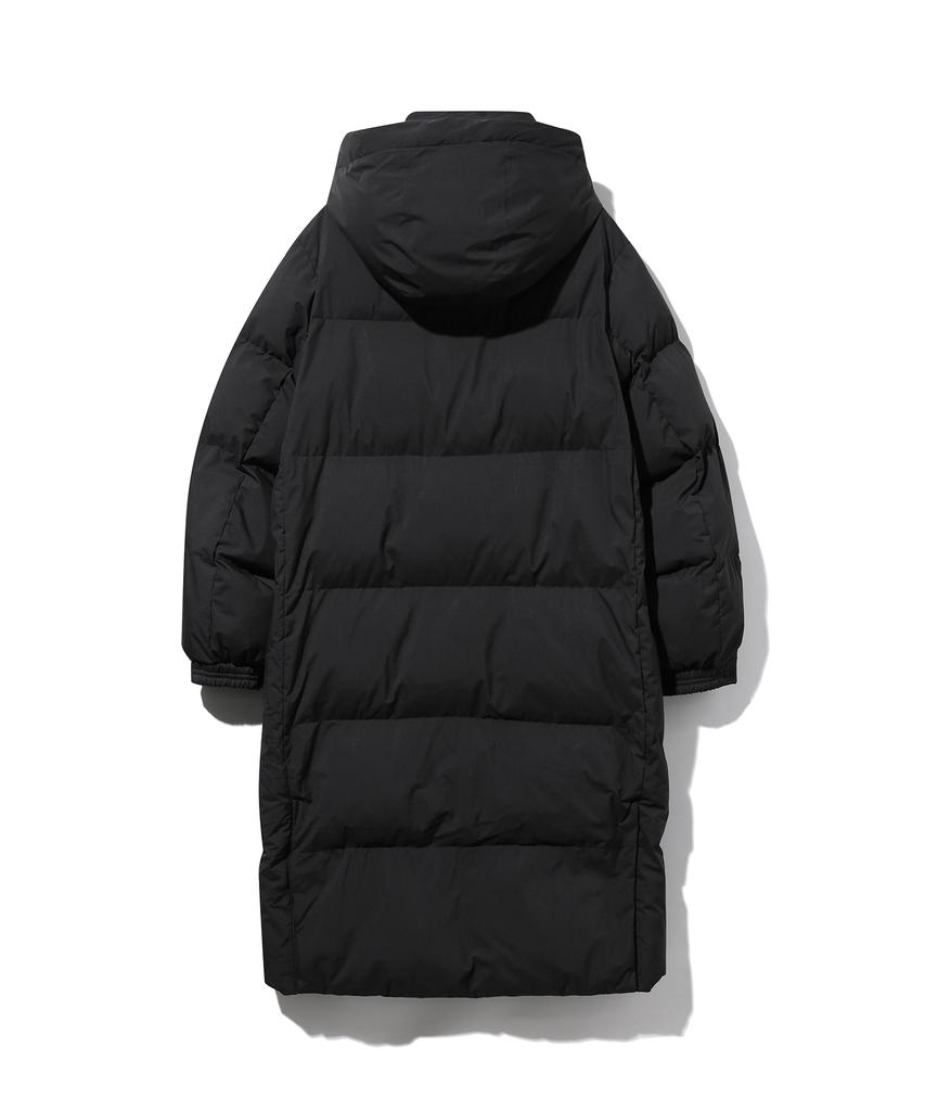 Ucla Unisex Alpha Light Long Padded Jacket [Black] (Uabdo82)