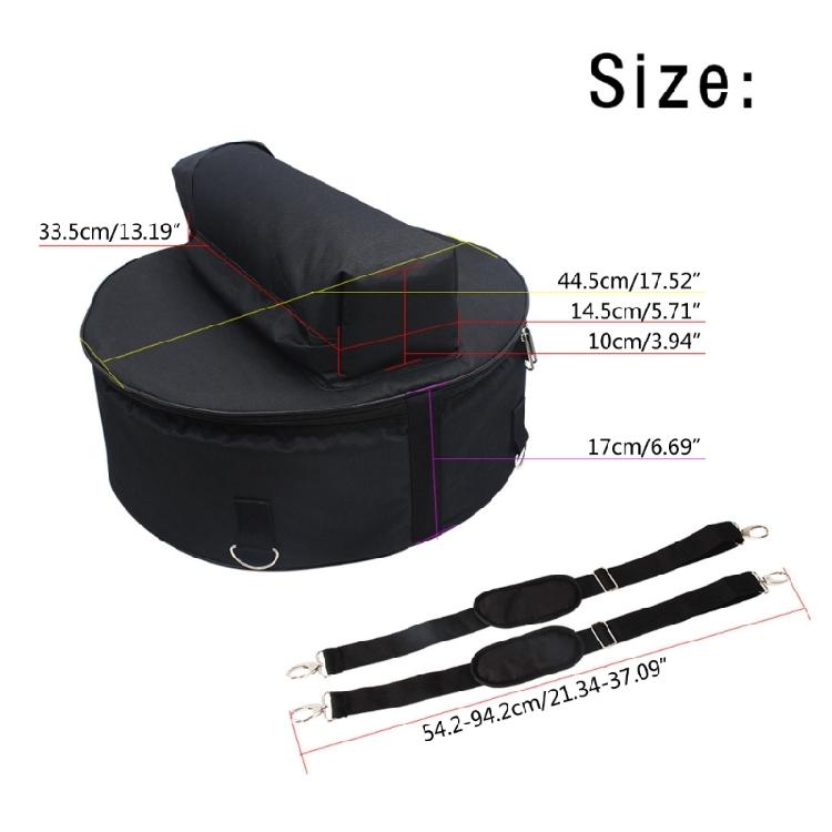 Dustproof Drum Carrying Backpack Drum Bags Padded Drum Case Waterproof Drum Bag