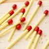 20 Pcs/Box Stationery Cute Kawaii Mini Matchstick Creative School Office Supply Ballpoint Pen Matche Funny Free Freebie Novelty