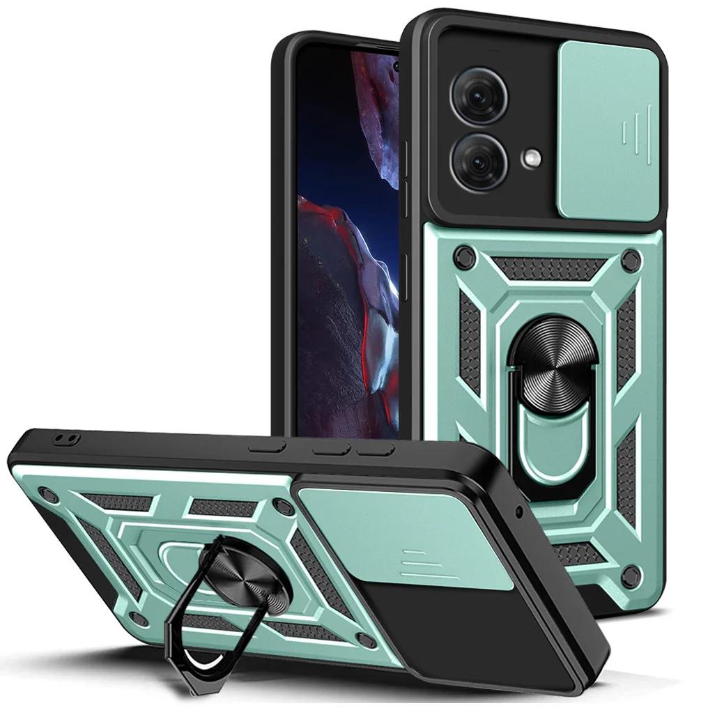 Pentru Carcasă Motorola G84 G54 G14 E13 G73 G53 G13 G23 E22 G62 G32 G22 G52 G60 G30 G10 G51 Suport Inel Magnetic Stand Husă de Protecție