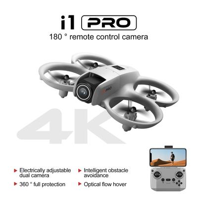I1 PRO Mini Drone 4K HD Dual Camera Obstacle Avoidance Optical Flow Aerial Photography Quadcopter With Cool Light Drone Toy Gift